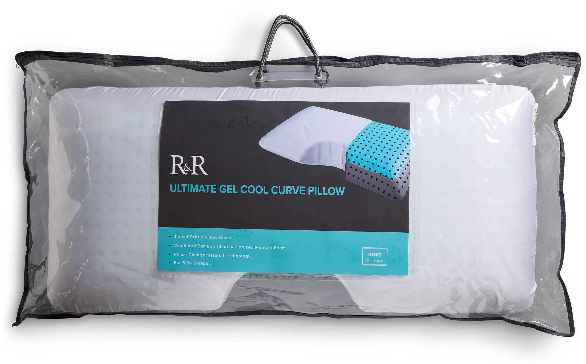 Rest & Renew Ultra Gel Curve Side Sleeper Pillow