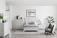 Kamora Gray Accent Chair