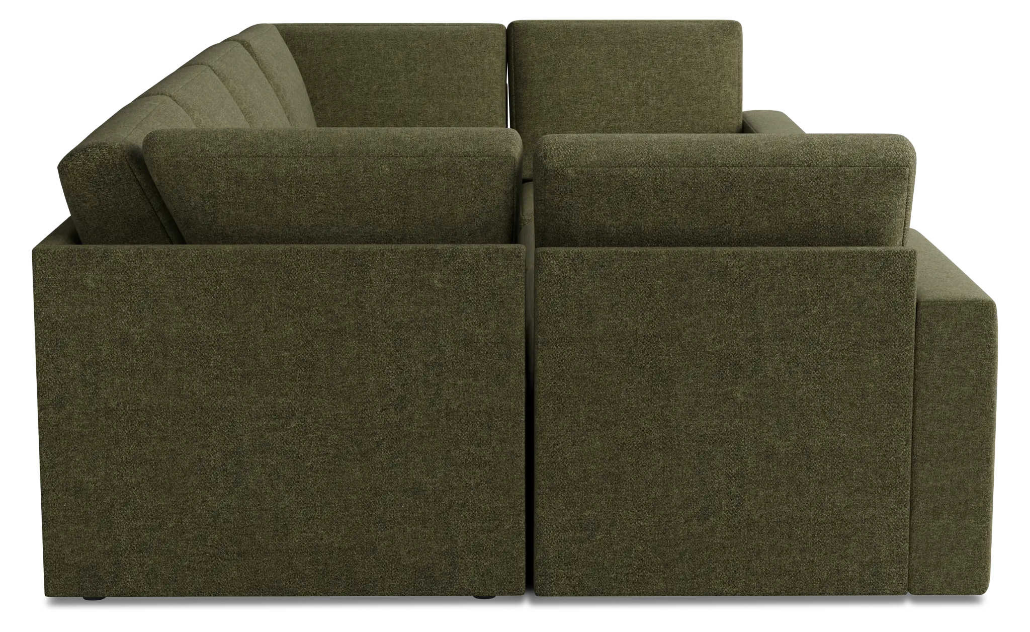 Citymod Green Fabric 8-piece Pit Sectional Citymod Green Fabric 8-piece Pit Sectional