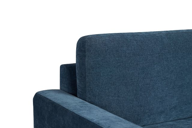 Addie Blue Fabric 6-piece Pit Storage Sectional