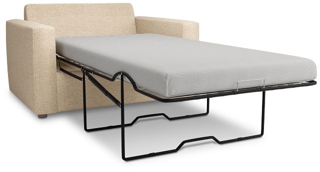 Siesta Elite Taupe Fabric Memory Foam Sleeper