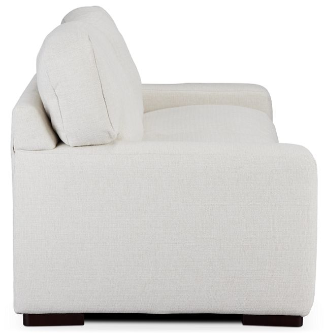 Veronica 90" White Down Sofa