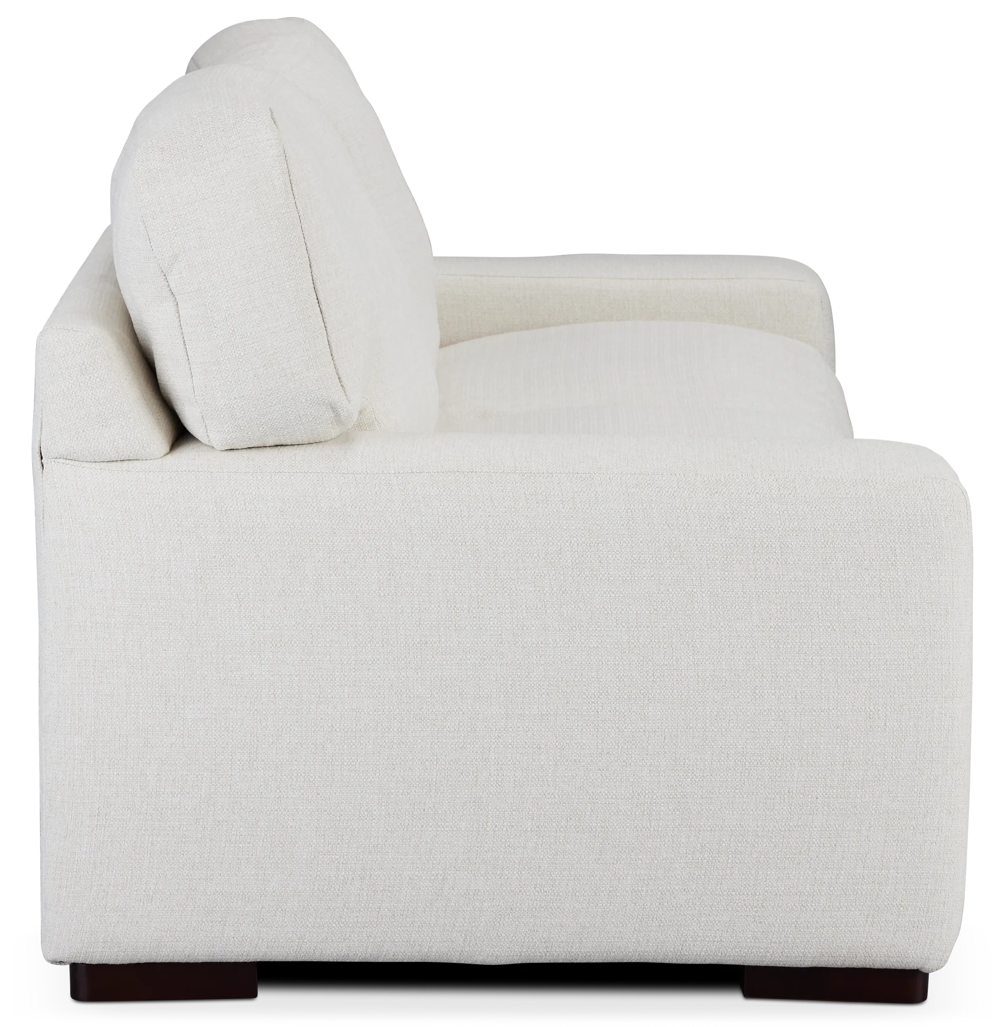 Veronica 90" White Down Sofa