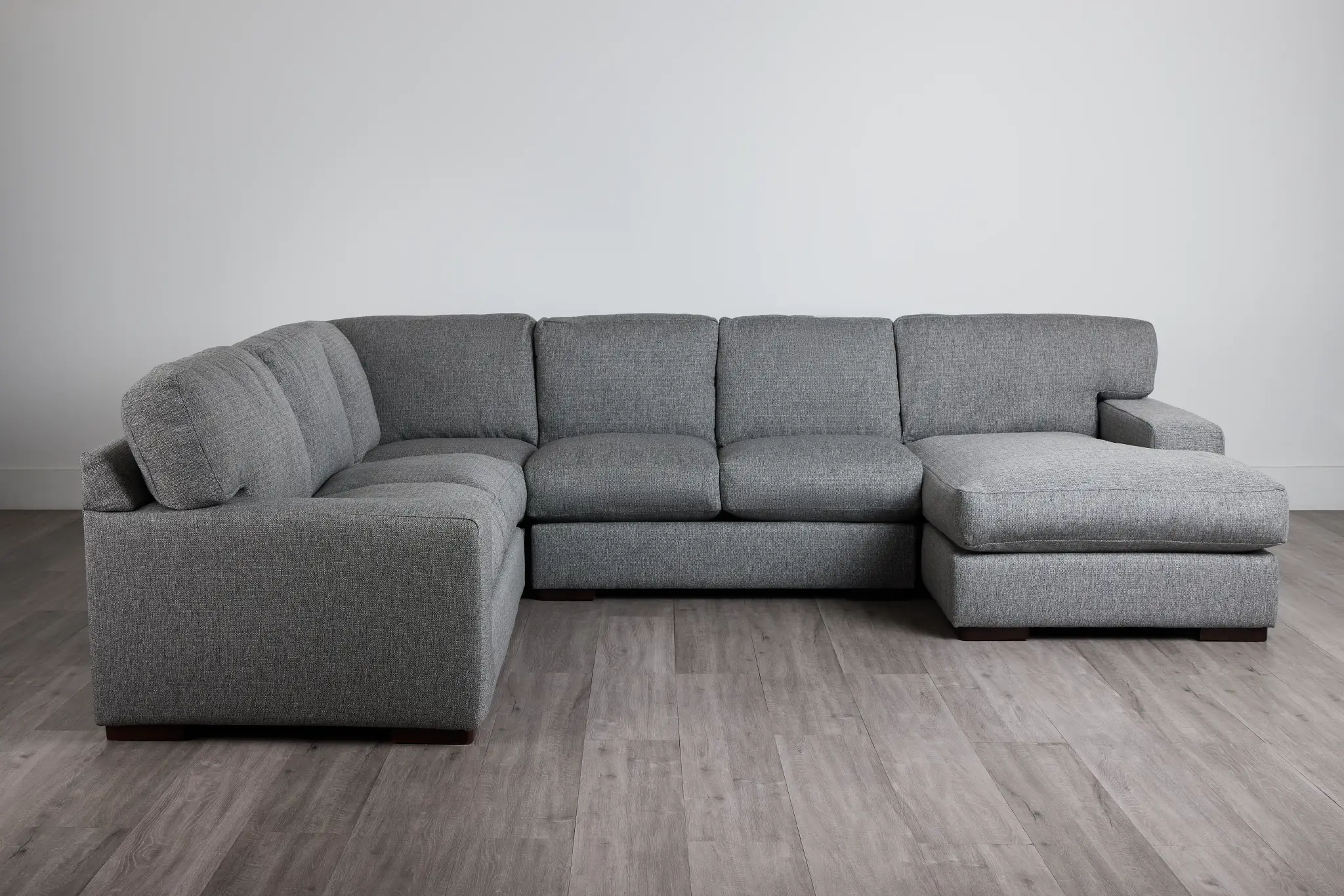 Veronica Dark Gray Down Medium Right Chaise Sectional Veronica Dark Gray Down Medium Right Chaise Sectional