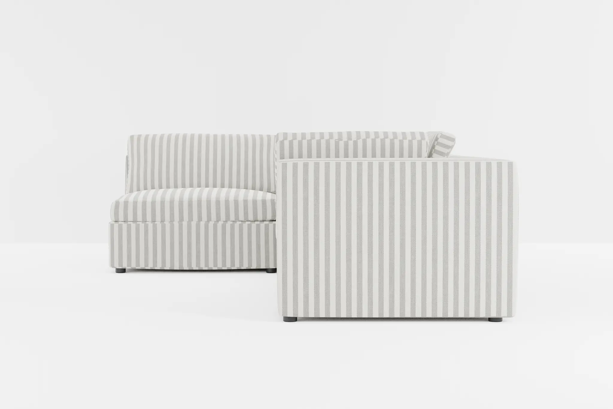 Destin Sea Lane Dark Gray Fabric 4-piece Modular Sectional Destin Sea Lane Dark Gray Fabric 4-piece Modular Sectional