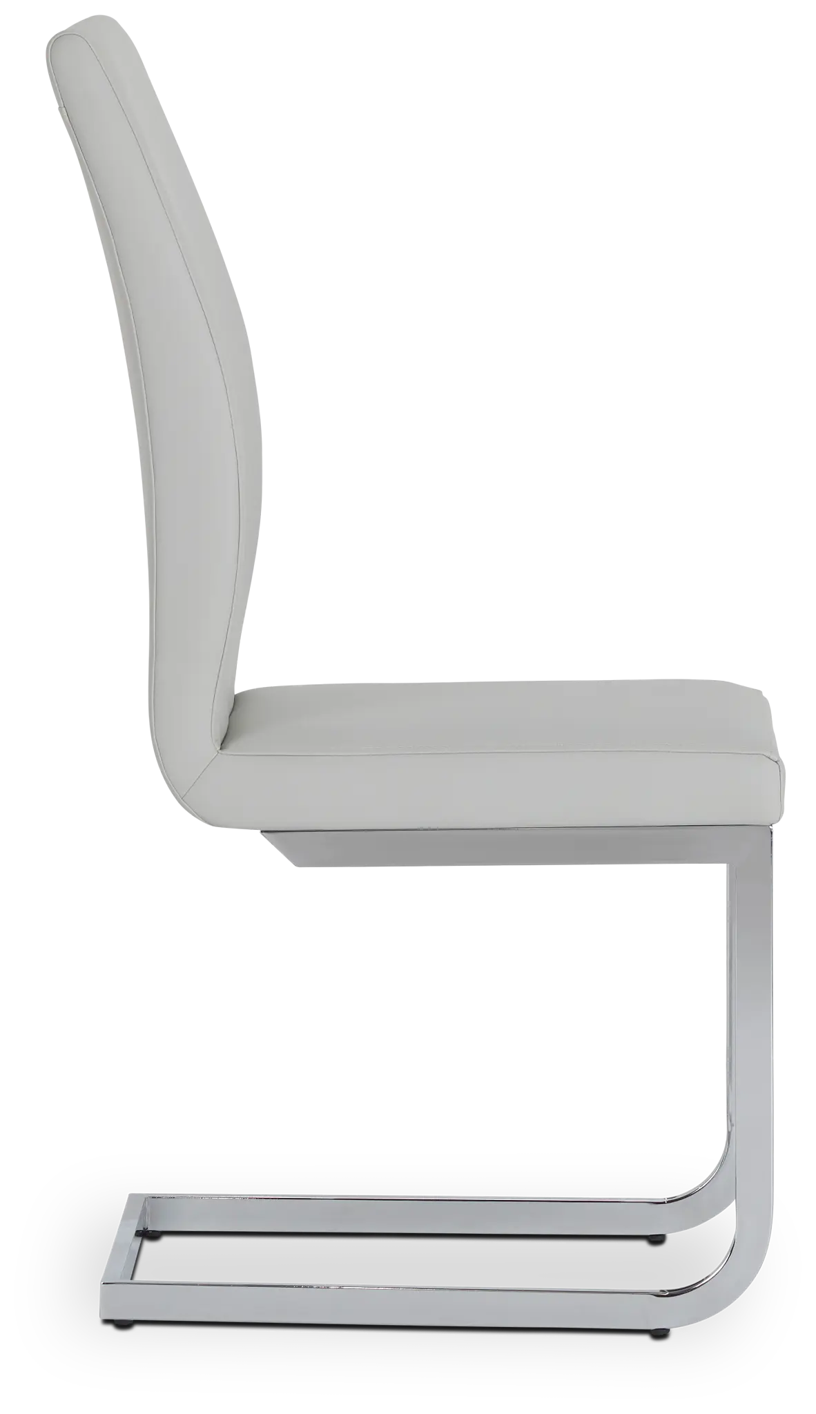 Axel Light Gray Upholstered Side Chair Axel Light Gray Upholstered Side Chair