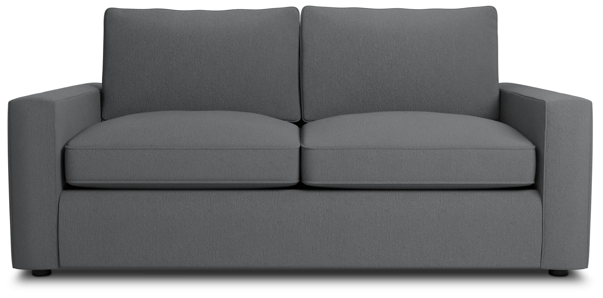 Siesta Revenue Gray Fabric Sofa
