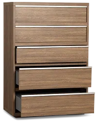 Capraia Dark Tone 5-drawer Chest