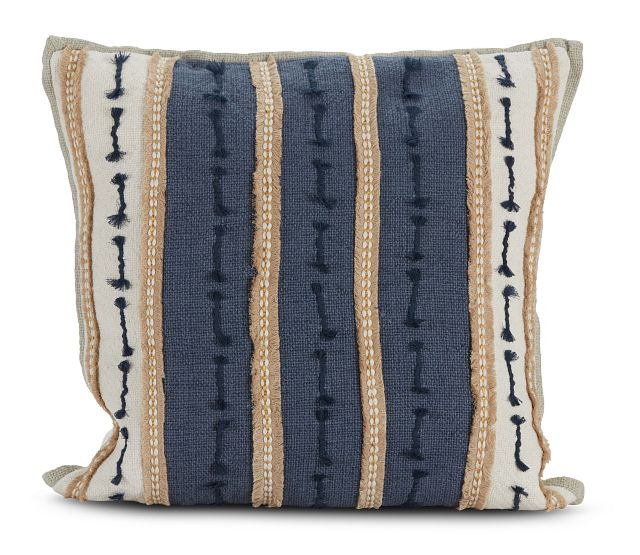 Jayda Dark Blue Accent Pillow (0)