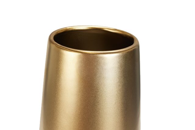 Iika Gold Large Vase