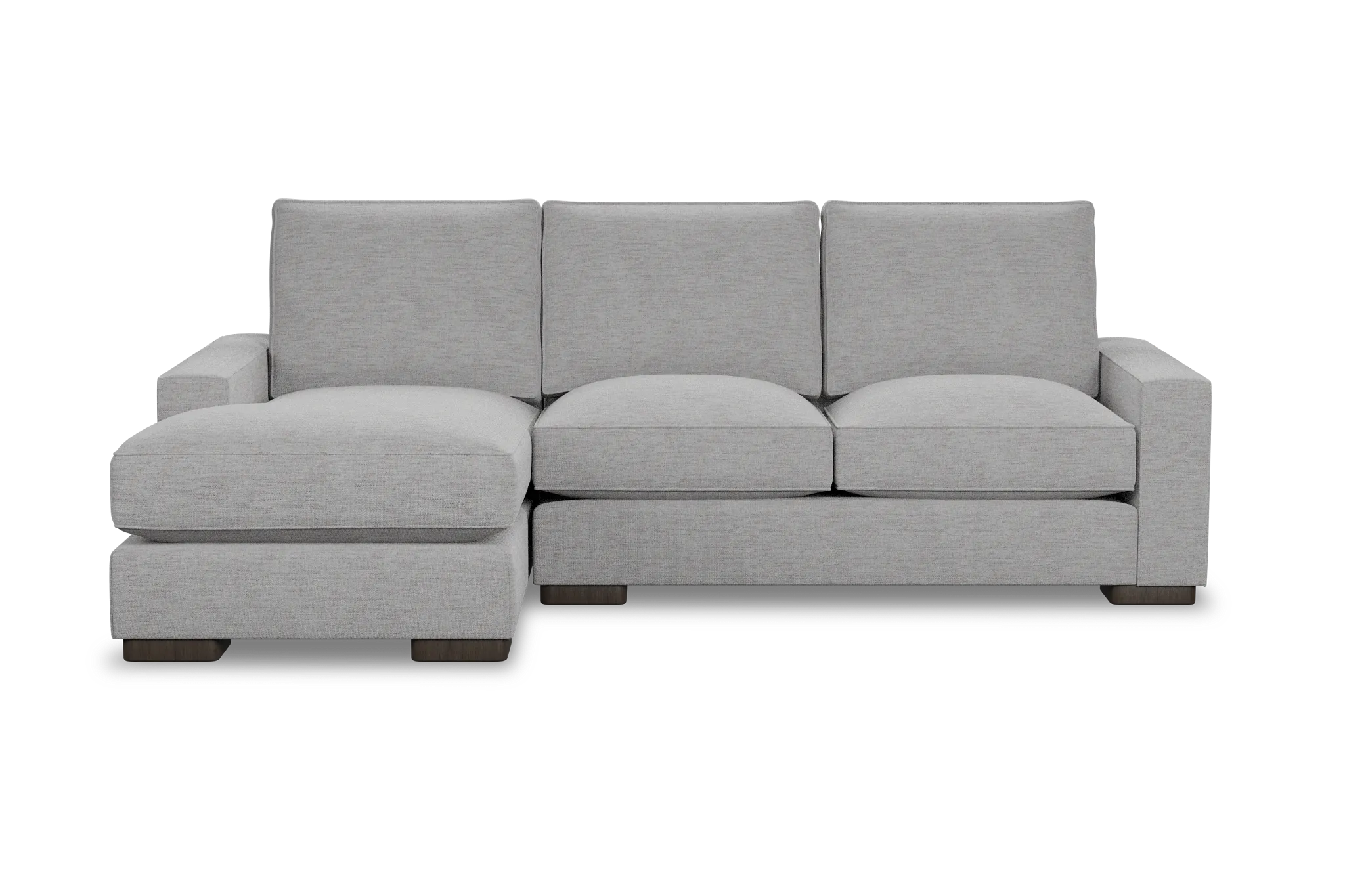 Edgewater Maguire Gray Left Chaise Sectional