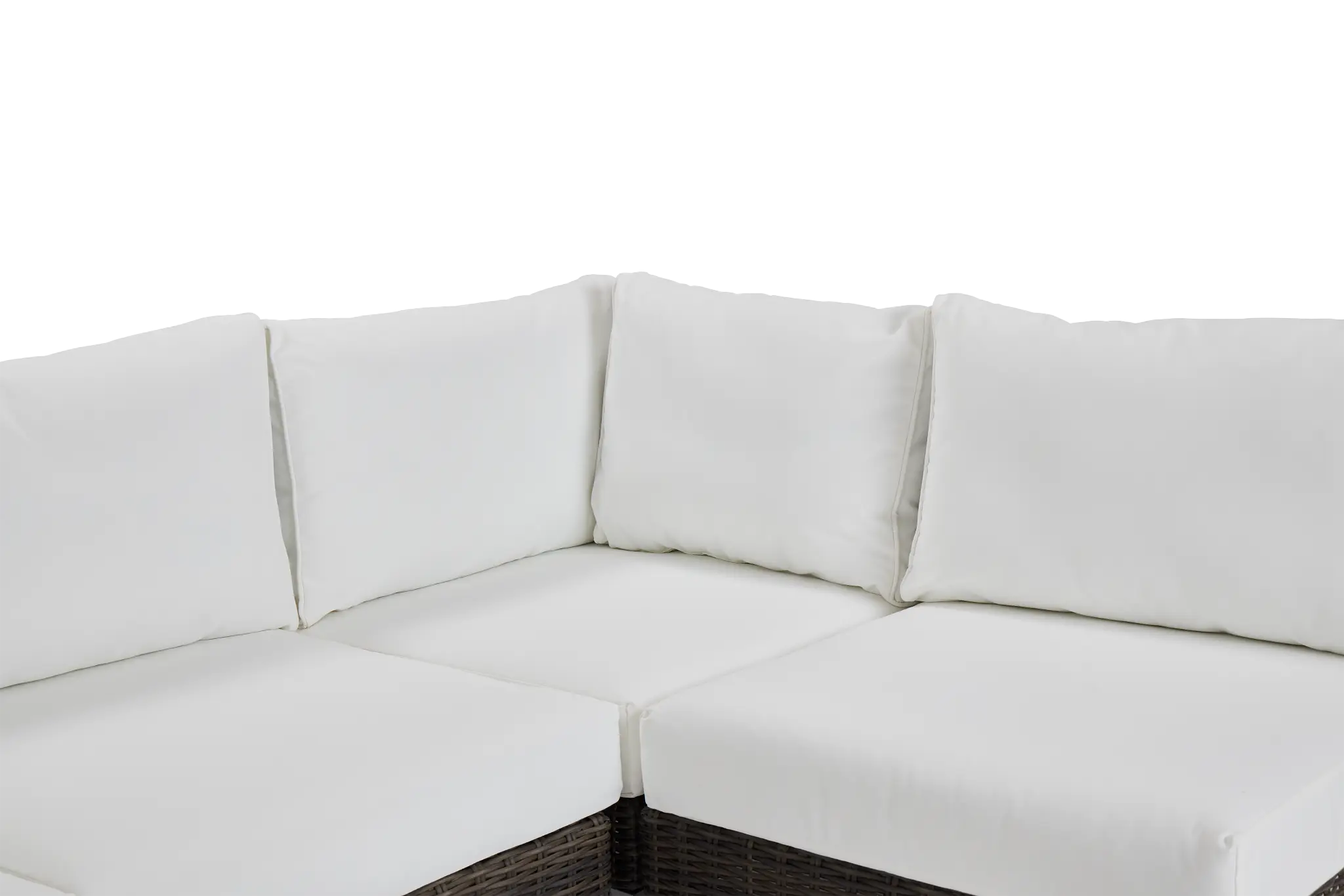 Tulum White Woven 6-piece Modular Sectional Tulum White Woven 6-piece Modular Sectional