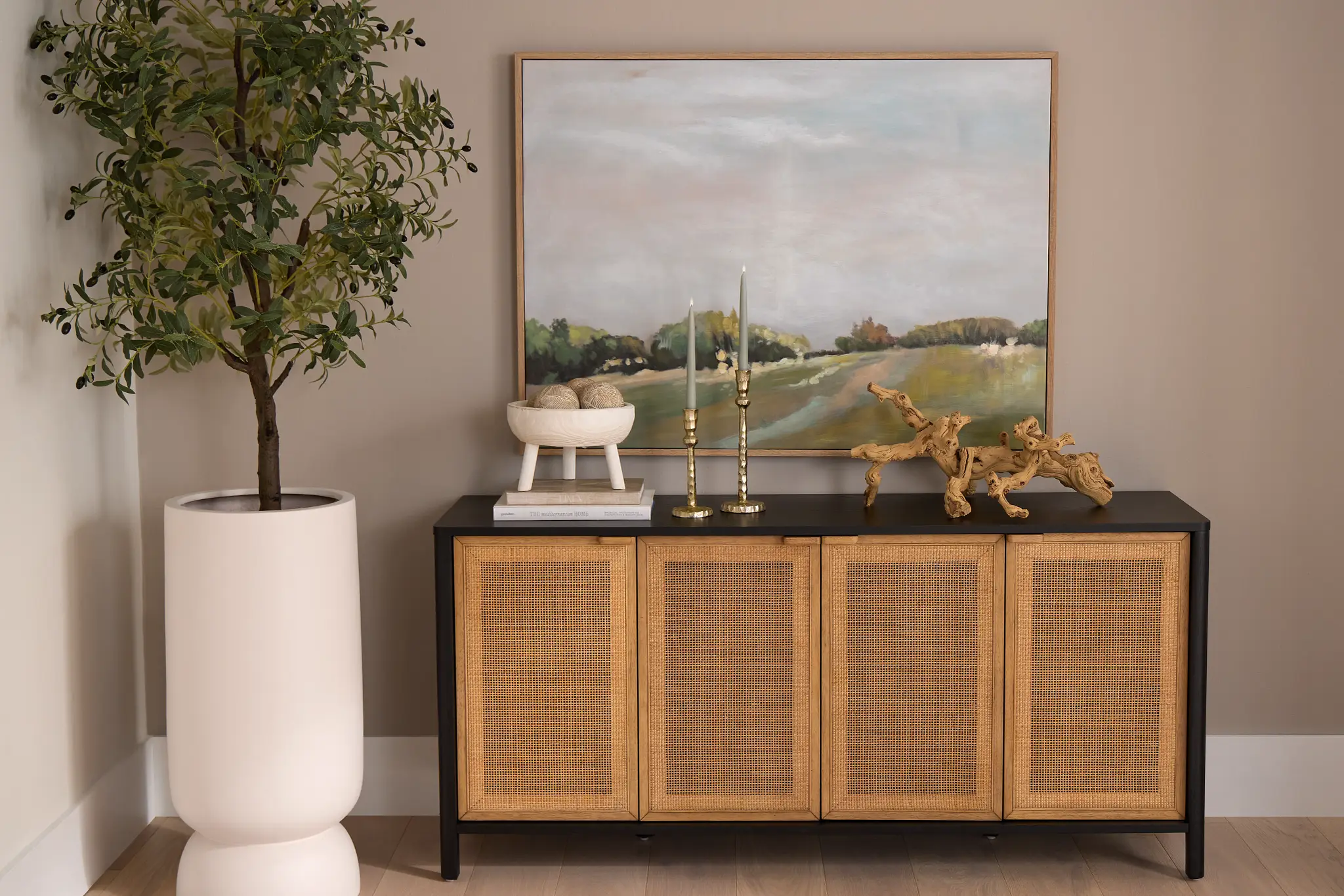 Pacific Two-tone Media Chest Pacific Two-tone Media Chest