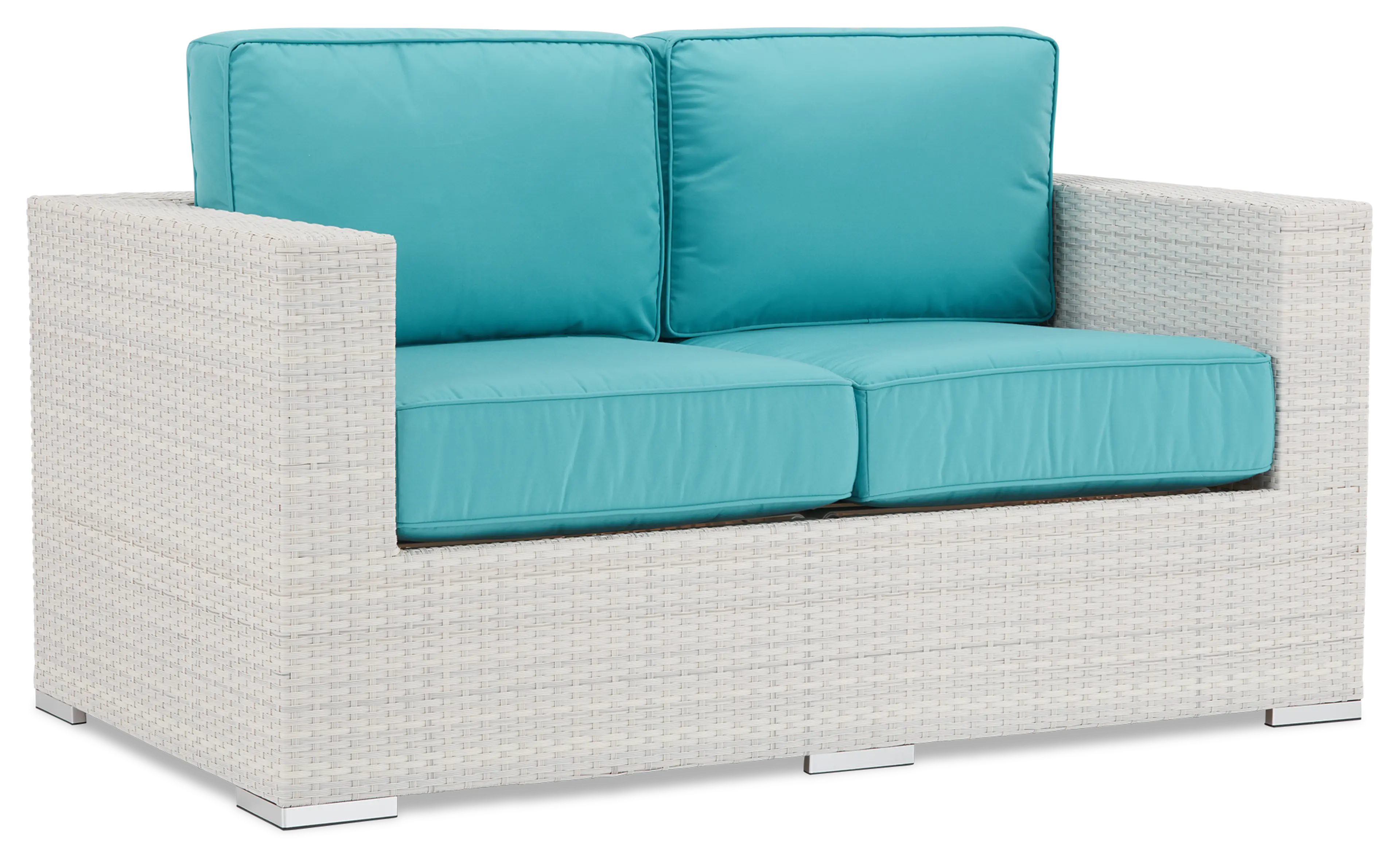 Biscayne Dark Teal Loveseat Biscayne Dark Teal Loveseat