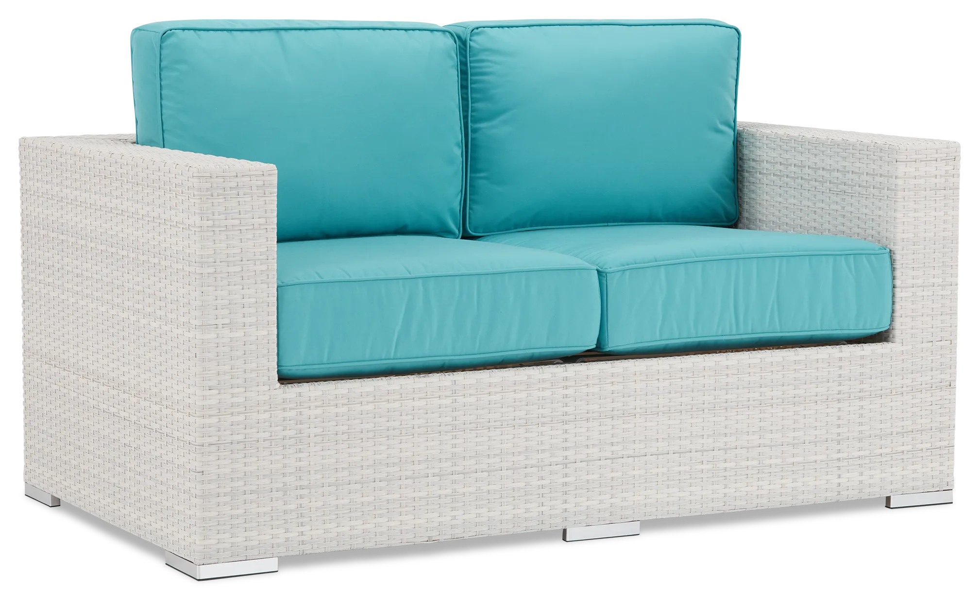 Biscayne Dark Teal Loveseat