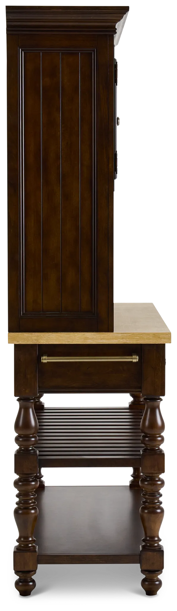 Savannah Dark Tone China Cabinet