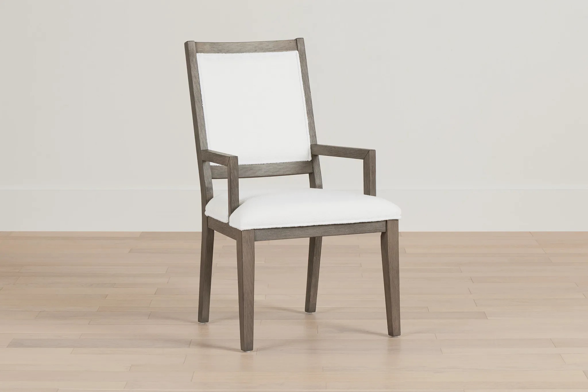 Alden Gray Upholstered Arm Chair