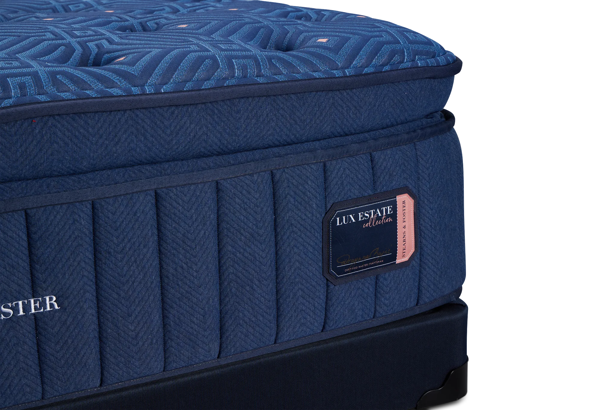 Stearns & Foster Lux Estate Soft Low-profile Mattress Set