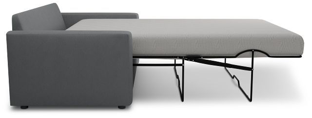 Siesta Revenue Gray Fabric Memory Foam Sleeper