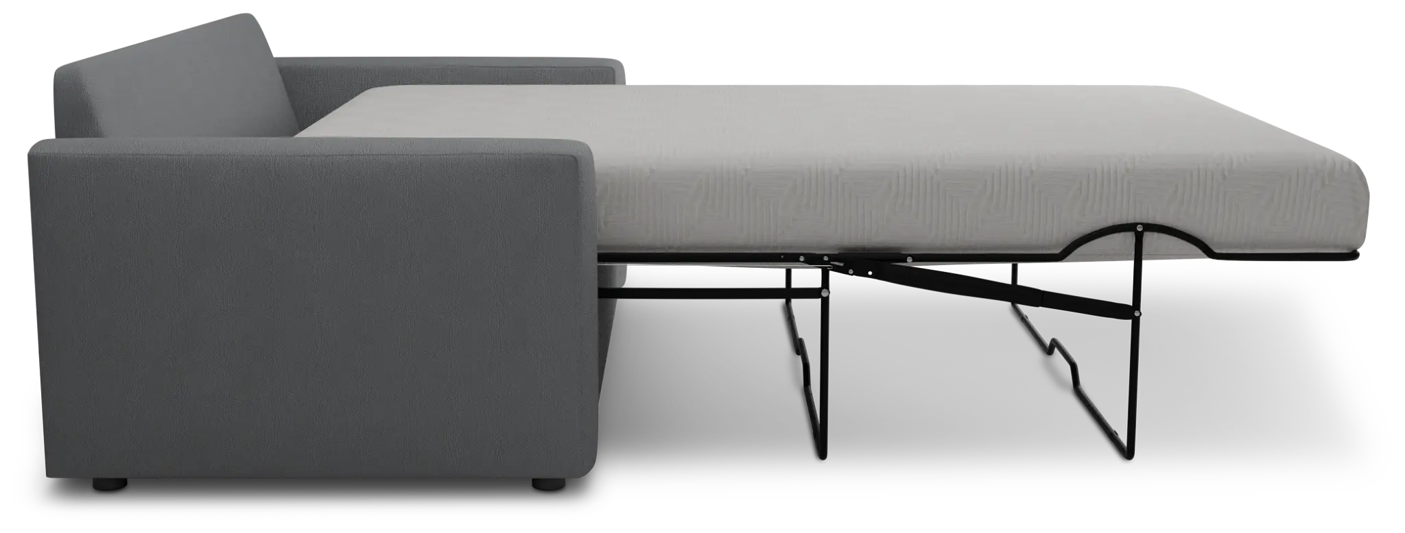 Siesta Revenue Gray Fabric Memory Foam Sleeper Siesta Revenue Gray Fabric Memory Foam Sleeper