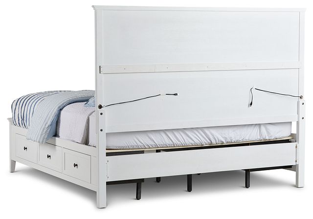 Cooper White Panel Storage Bed