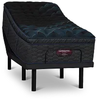 Simmons Beautyrest World Class Level 4 Firm Baselogic Platinum Adjustable Base Mattress Set