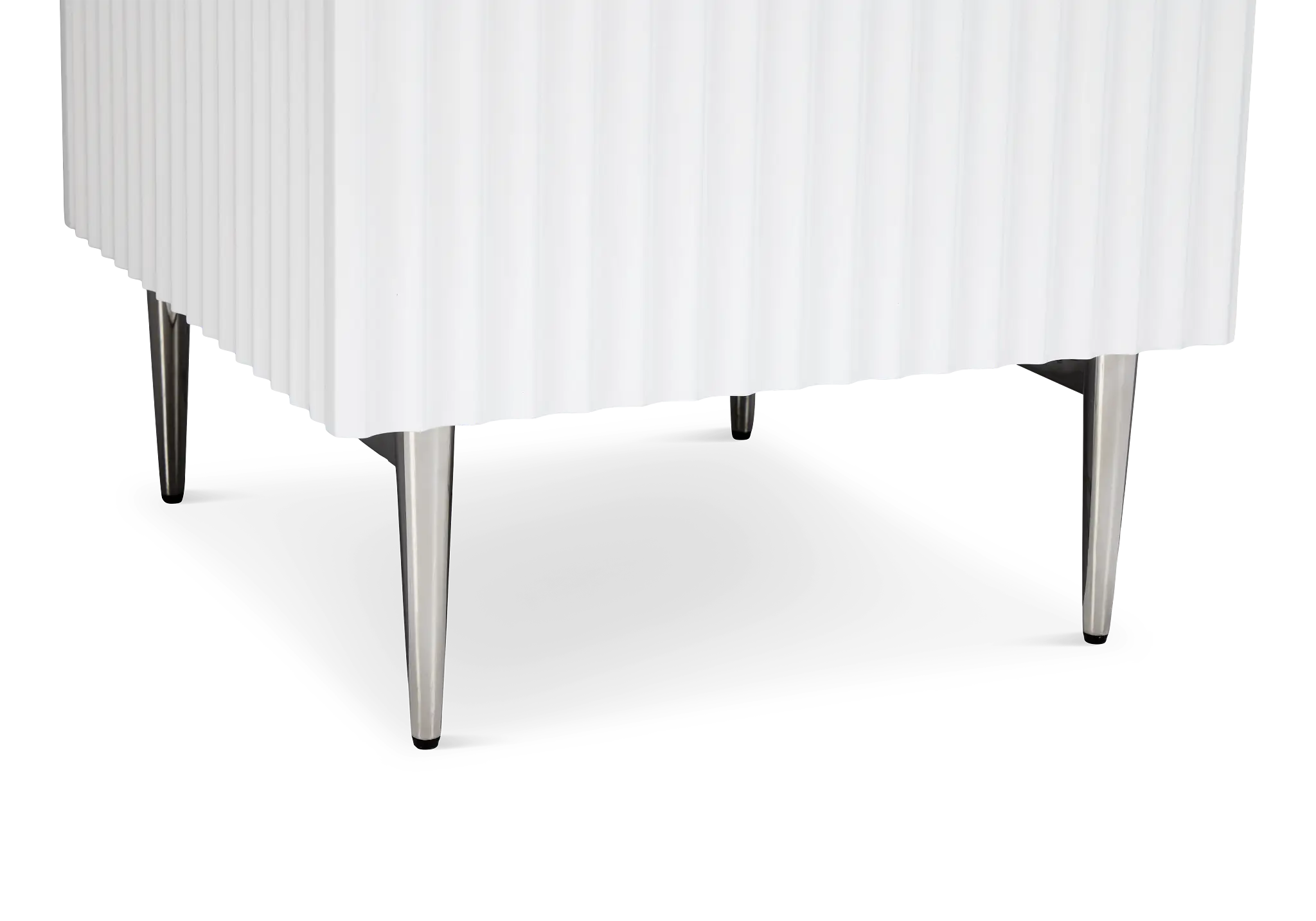 Surge White Rectangular End Table Surge White Rectangular End Table