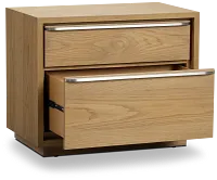 Haven Light Tone 2-drawer Nightstand