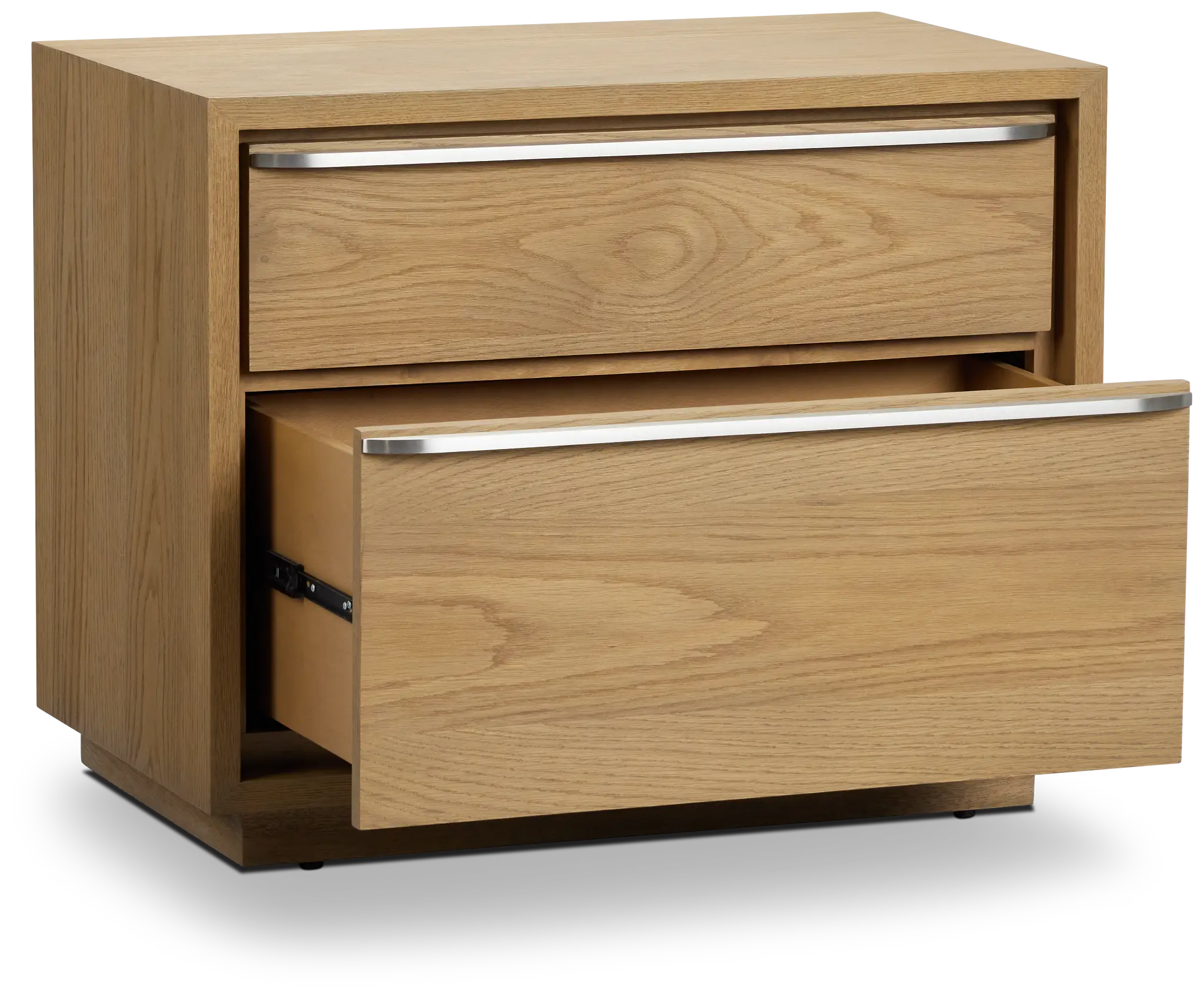 Haven Light Tone 2-drawer Nightstand Haven Light Tone 2-drawer Nightstand