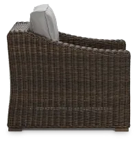 Canyon Dark Brown Gray Chair