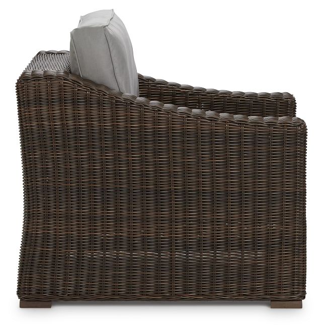 Canyon Dark Brown Gray Chair