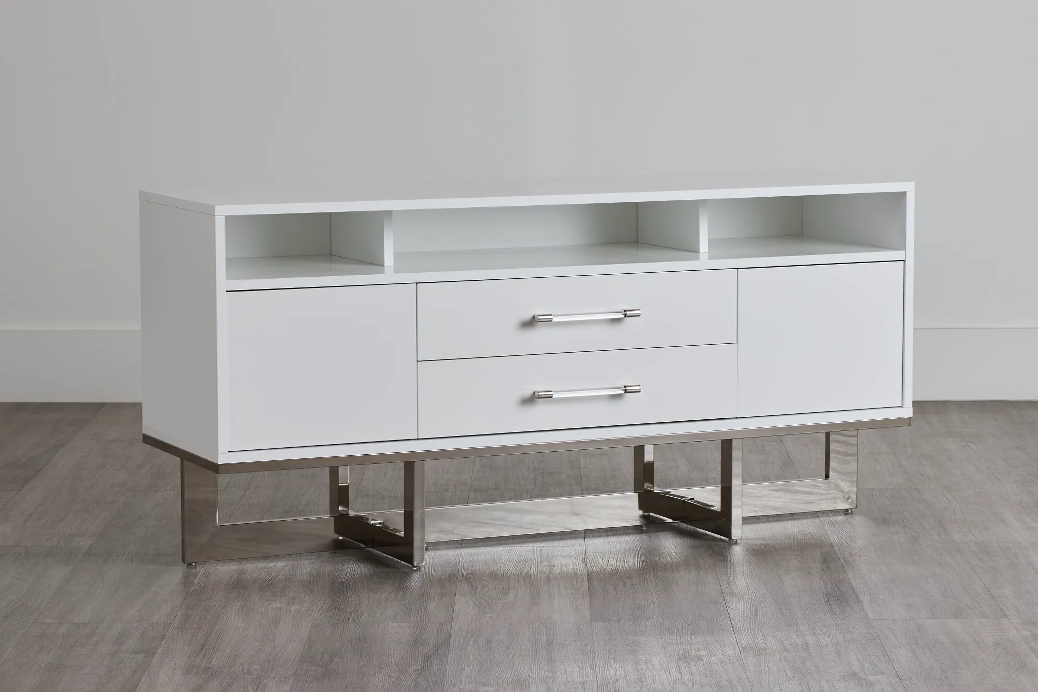 Cortina White Tv Stand