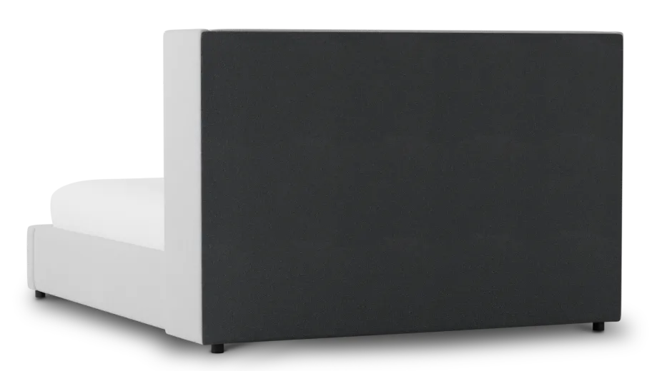 Captiva Delray Light Gray 48" Upholstered Shelter Bed