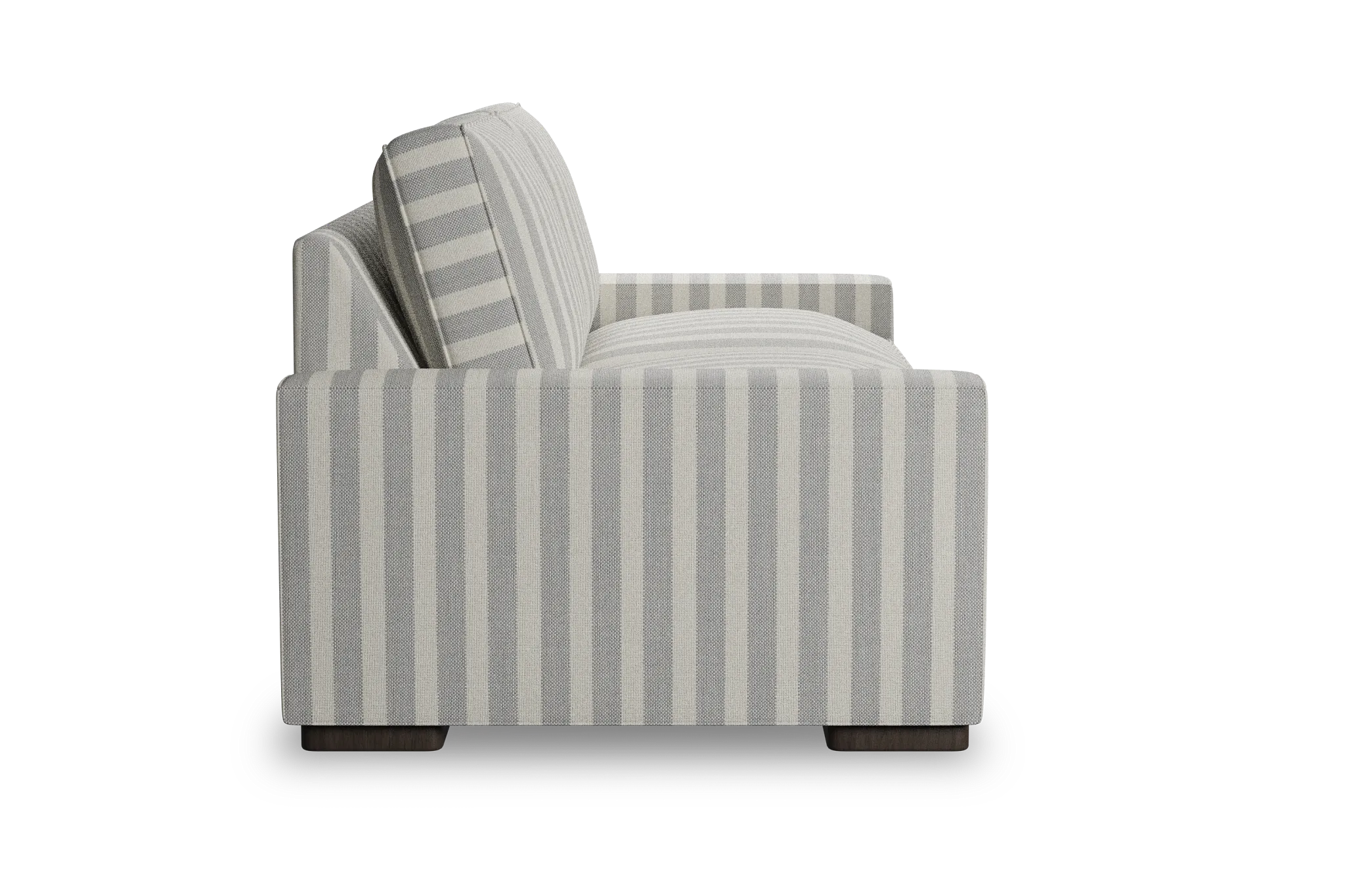 Edgewater Sea Lane Light Gray 84" Sofa W/ 2 Cushions