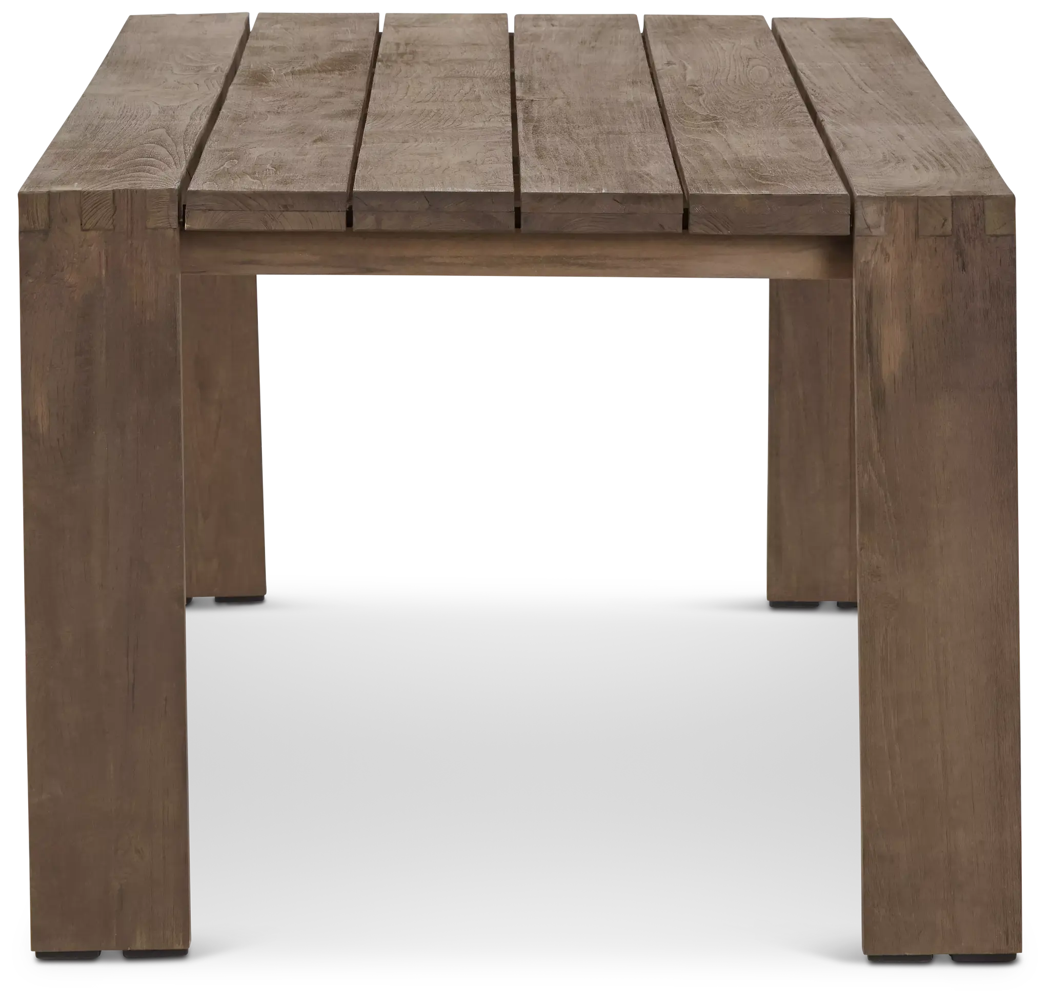 Linear Teak 82" Rectangular Table Linear Teak 82" Rectangular Table