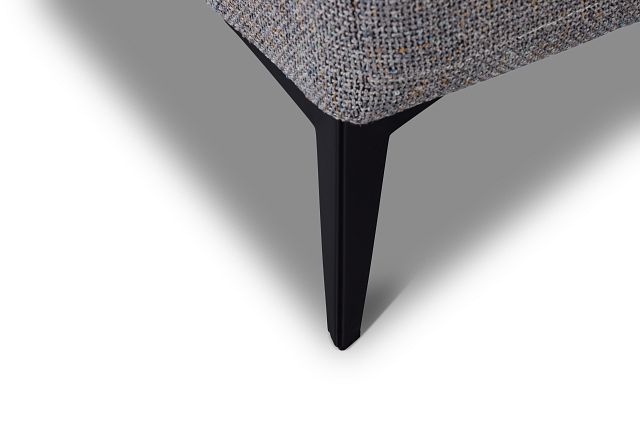 Alina Dark Gray Fabric Medium Right Chaise Sectional