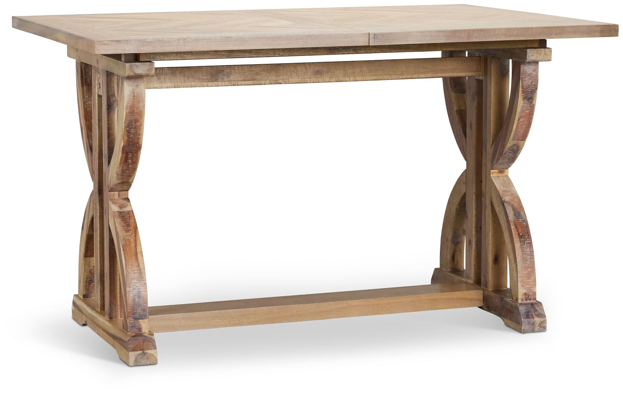 Joplin Light Tone Extension High Dining Table