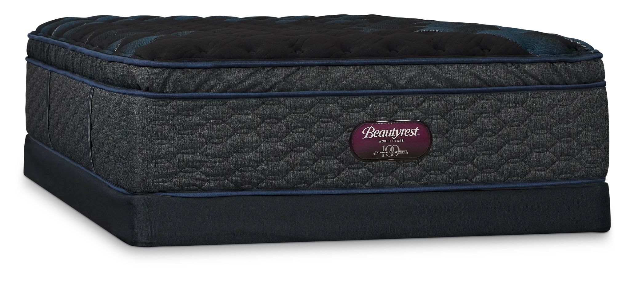 Simmons Beautyrest World Class Level 4 Firm Low-profile Mattress Set