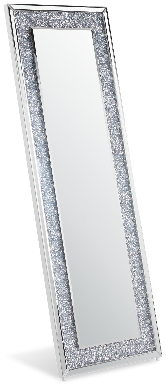 Ryleigh Silver Light Up Floor Mirror (1)