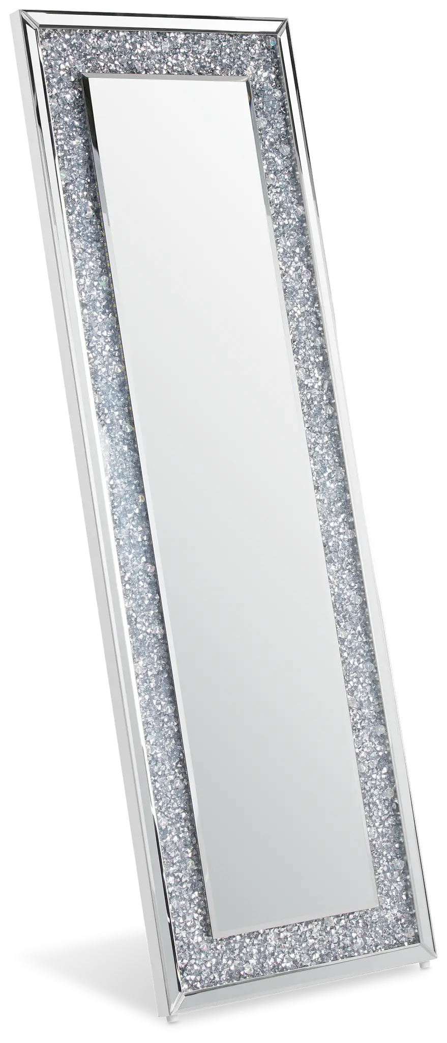 Ryleigh Silver Light Up Floor Mirror Ryleigh Silver Light Up Floor Mirror