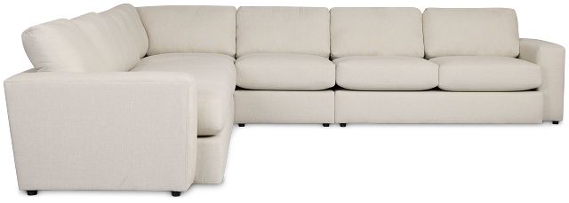 Brantley Light Beige Fabric Large Two-arm Sectional