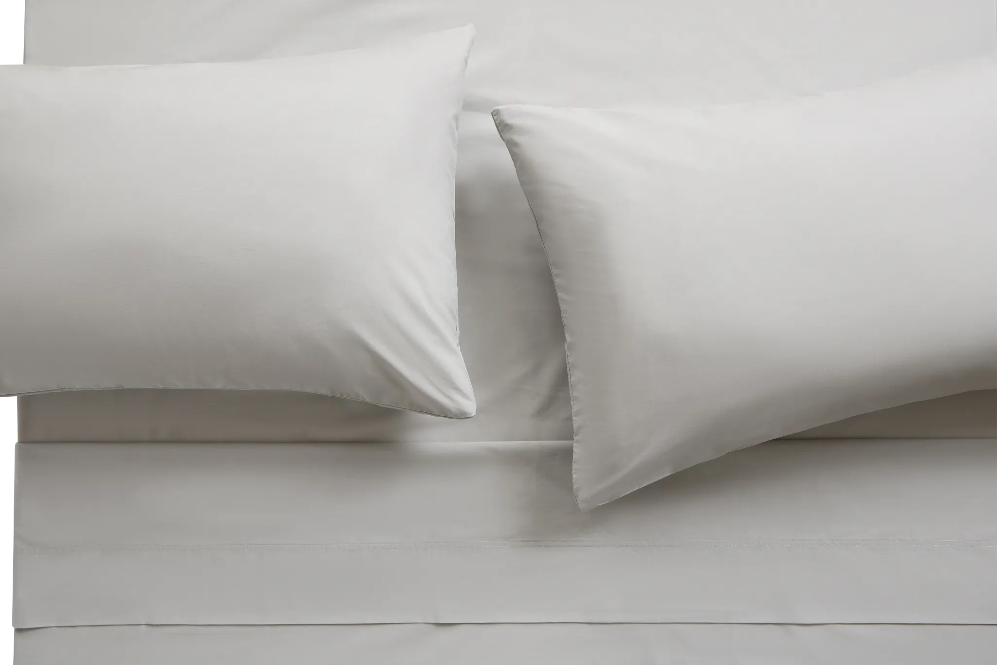 Rest & Renew Percale Cotton Gray 200 Thread Sheet Set