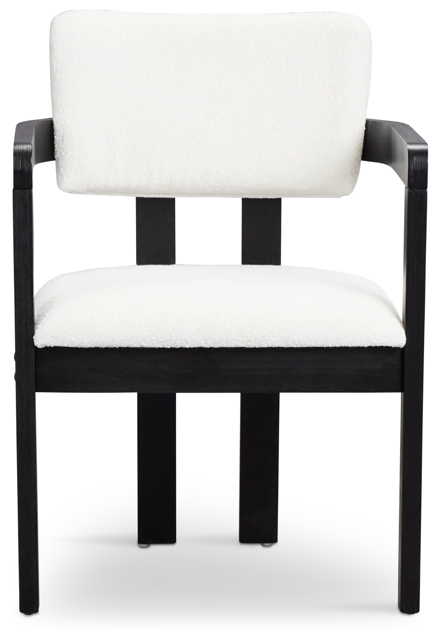 Alden Black Round Upholstered Arm Chair Alden Black Round Upholstered Arm Chair
