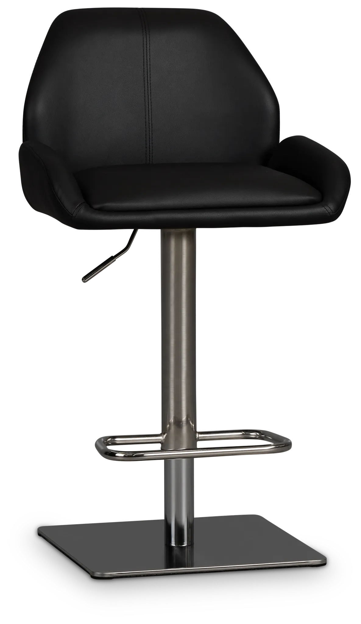 Fairfax Black Uph Adjustable Stool