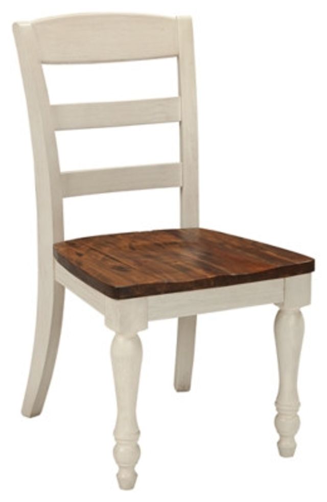 Marsilona Two-tone Wood Side Chair