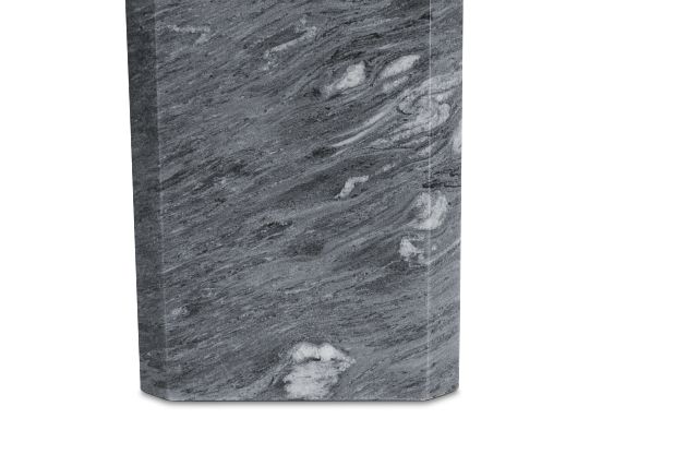 Meko Gray Marble Table Lamp