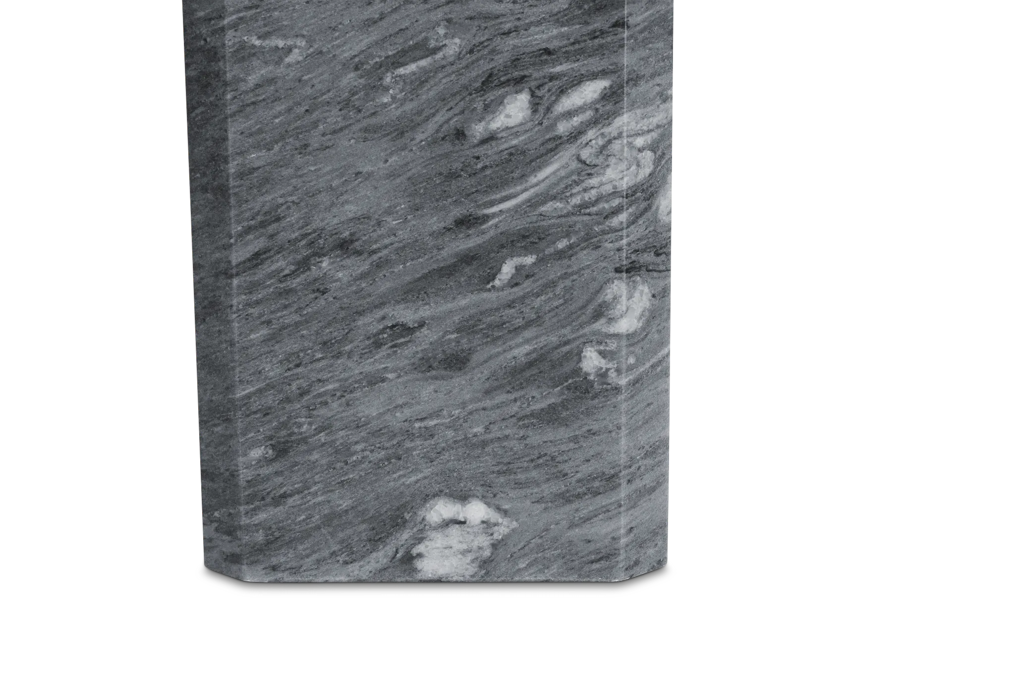 Meko Gray Marble Table Lamp