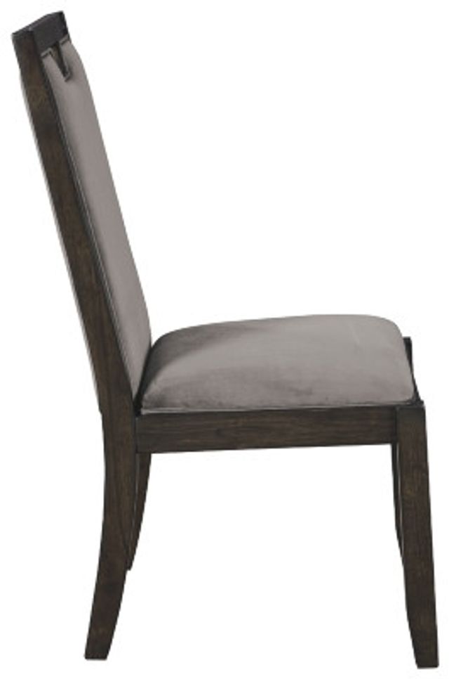 Hyndell Gray Upholstered Side Chair