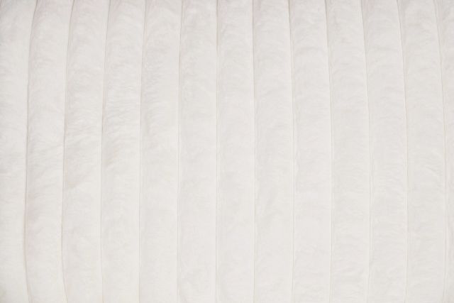 Teddy White Fabric Living Room