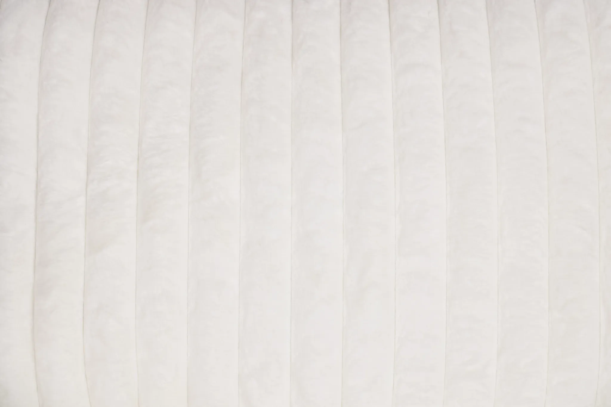 Teddy White Fabric Living Room